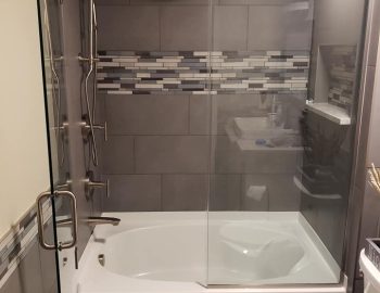 bathroom tile in kenosha, kenosha bathroom tile installation, b&t title