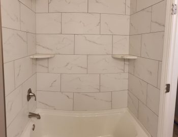 bathroom renovation in kenosha, b&t tile, bathroom tile design in kenosha